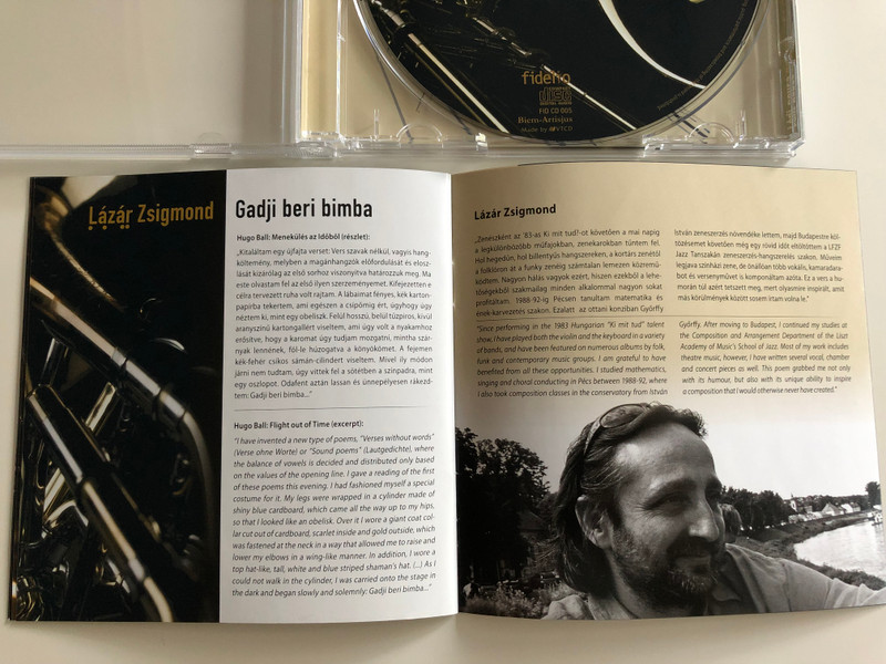 Four Bones Quartet - Crossroads / Árpád Barabás, Zsófia Tallér, János Nagy, Zsigmond Lázár, Xénia Stollár / Audio CD 2011 / Fidelio FID CD 005 (5999883909034)