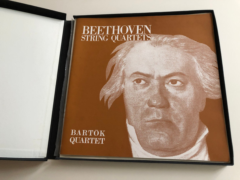 Beethoven - String Quartets 3 / Bartók Quartet ‎/ No. 12 In E Flat Major, Op. 127 / No. 13 In B Flat Major, Op. 130 / No. 14 In C Sharp Minor, Op. 131 / HUNGAROTON 4X LP STEREO - MONO / SLPX 11673 - 76