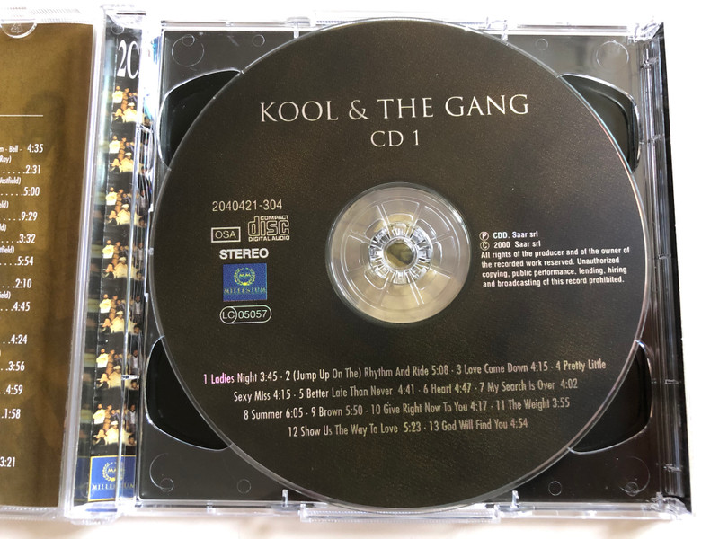 Kool & The Gang Millenium Collection / 2x Audio CD 2000 / 2040422-304 (4011222040428)