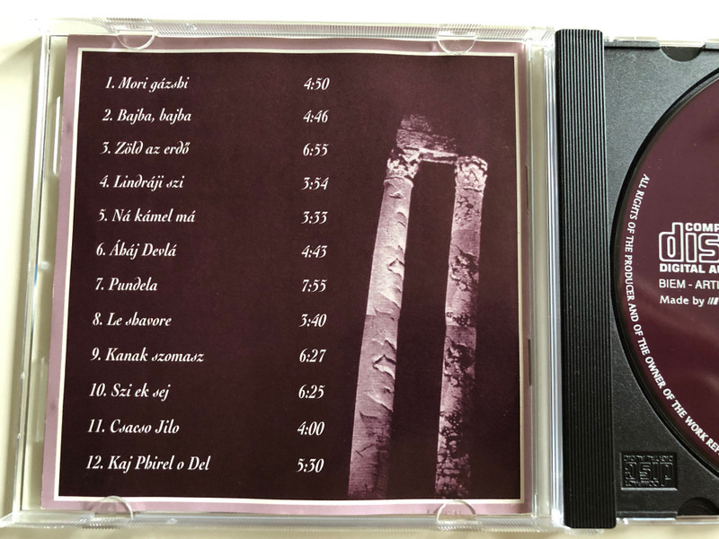 Andodrom - Kaj Phirel o Del / Art Director: Jenő Zsigó / Hungarian Gypsy music / AD 01 BP95 (AD 01 BP95)