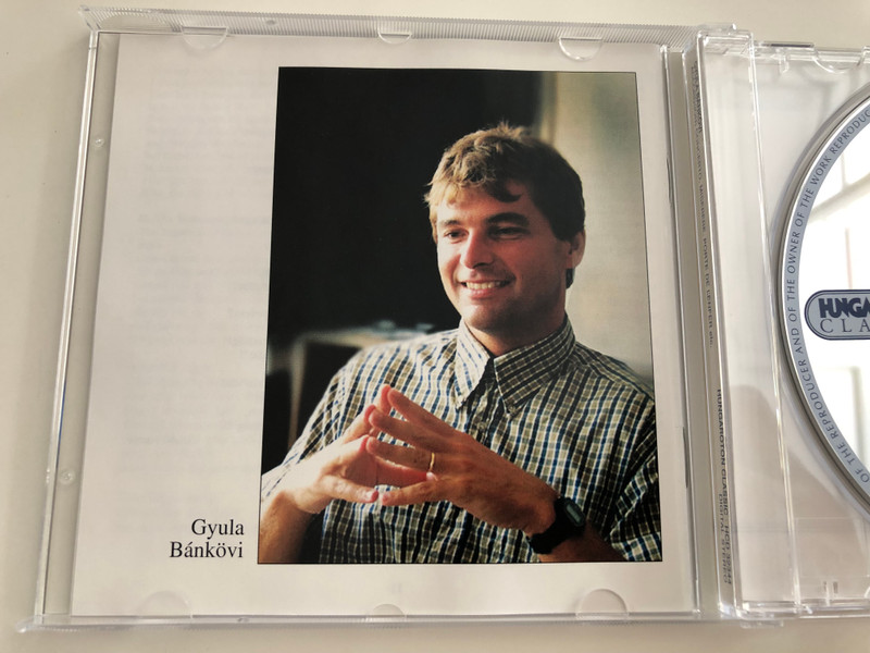 Gyula Bánkövi - Silver Winged Butterflies, Miserere, Porte de l'enfer, Consciousness, Accord(ion) Concerto / Hungaroton Classic Audio CD 2005 / HCD 32344 / Hungarian Radio recordings (5991813234421)