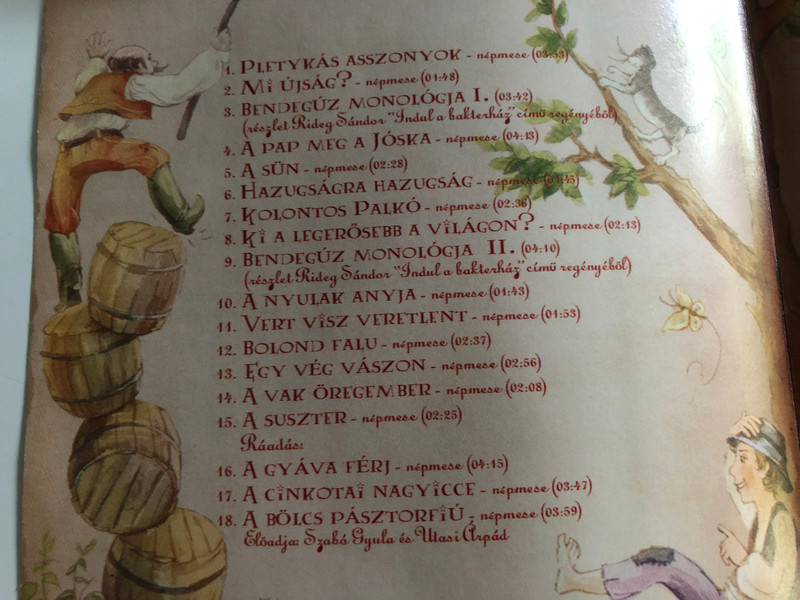 Csillag Születik - Utasi Árpi - Kedvenc meséim / Hungarian folk tales interpreted by Árpád Utasi / Audio CD 2008 / RTL Klub CD 613-2 (5999545586139)