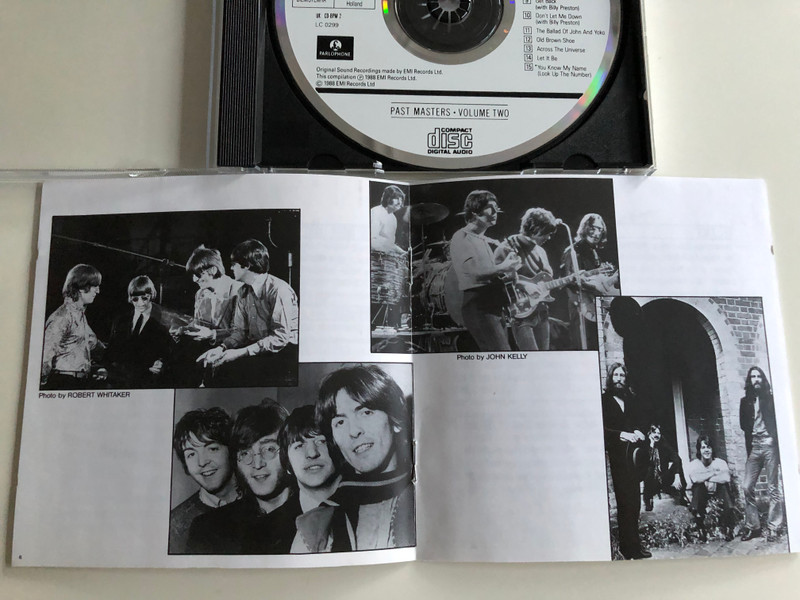 The Beatles - Past Masters - Volume Two / Audio CD 1988 / Emi records / CDP 7900442 / PM 518 (077779004423)