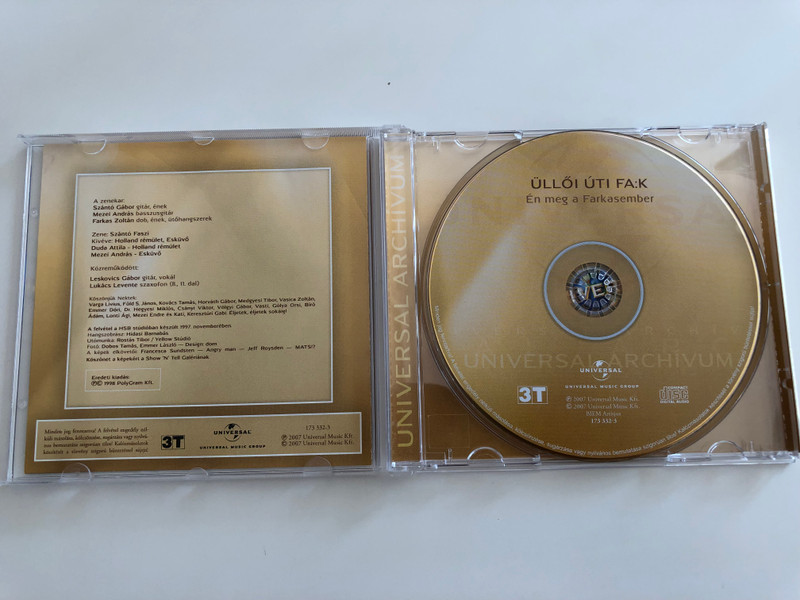 Üllői Úti Fá:k - Én meg a Farkasember / Universal Archívum / Audio CD 2007 / 173 332-3 (602517333239)
