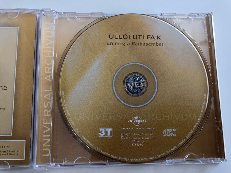 Üllői Úti Fá:k - Én meg a Farkasember / Universal Archívum / Audio CD 2007 / 173 332-3 (602517333239)