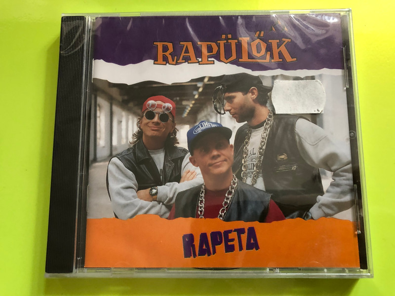 Rapülők - Rapeta / Jó reggelt, Piti Vumen, Mi Kéne ha volna?, Lapát / Audio CD 1993 / BMG Ariola Hungary / Berkes Gábor, Geszti Péter, Szentmihályi Gábor / Hungarian Rap (743211740227)