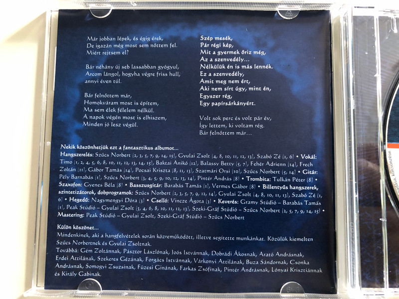 Timo - A férfi, aki énekel / Magneoton Audio CD 2002 / 0927-48381-2 (809274838124)