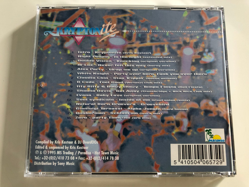 Kryptonite / Night people, White knight, Shauna Davis, Natural Born Groovers, Quakerman / Audio CD 1995 / PA 657-2 (5410504065729)