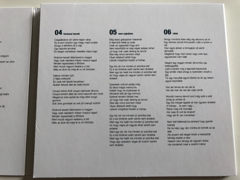 Eleven Hold - 4 / Mi az ami, lécci, róluk, amíg vágyaink, most vagyok-e ébren / Audio CD 2011 / MusiCDome (5998175163109)
