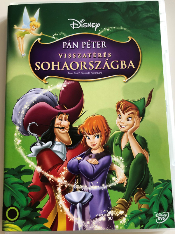 Peter Pan 2: Return to Neverland DVD 2002 Pán Péter Visszatérés Sohaországba / Disney / Directed by Robin Budd / Starring: Blayne Weaver, Harriet Owen, Corey Burton, Jeff Bennett (5996255738100)