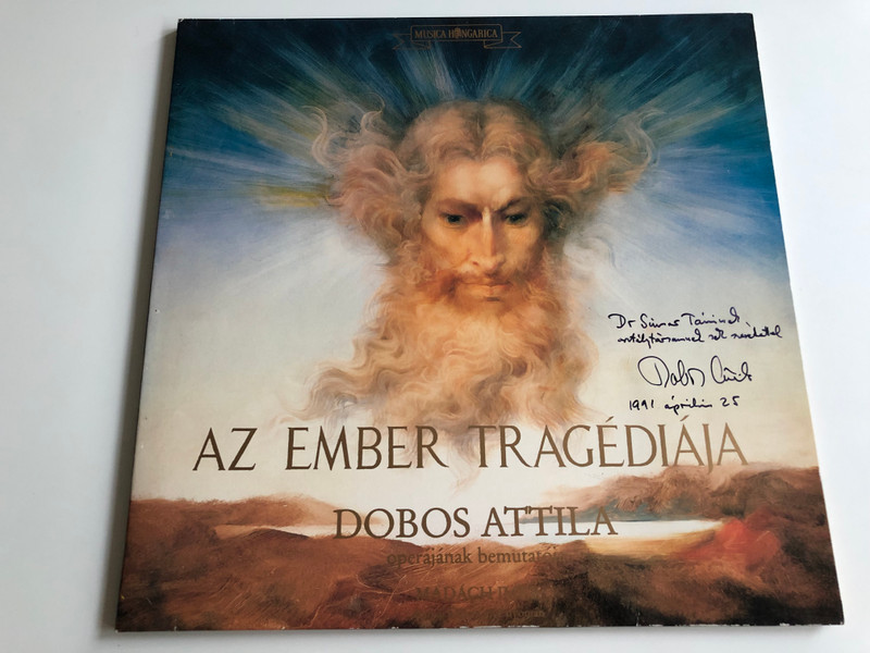 Az Ember Tragédiája - Dobos Attila ‎/ Hungary / MUSICA HUNGARICA LP