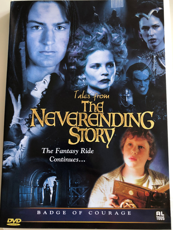 Tales from The Neverending Story DVD 2002 / The Fantasy Ride Continues.. / Directed by Adam Weismann / Starring: Mark Rendall, Tyler Hynes / Episode 9 & 13: Badge of Courage, Ressurection (8717662551406)