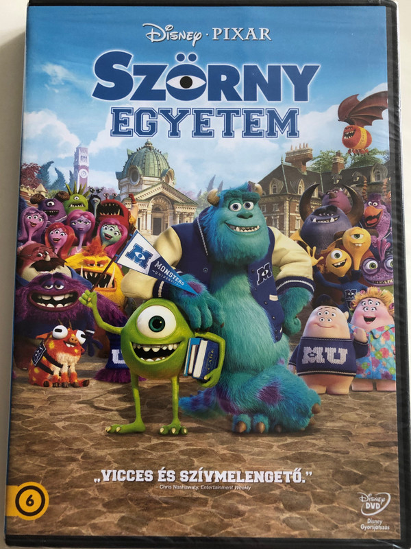 Monsters University DVD 2013 Szörny Egyetem / Directed by Dan Scanlon / Starring: Billy Crystal, John Goodman, Steve Buscemi, Kelsey Grammer, Jennifer Tilly (5996514015683)