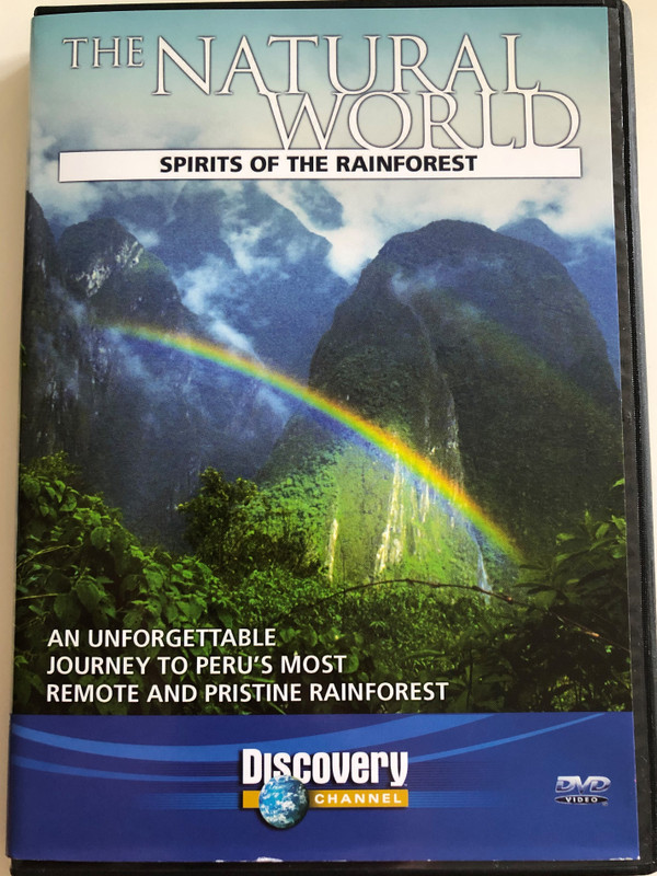 The Natural World - Spirits of the Rainforest DVD / An Unforgettable Journey to Peru's most Remote and pristine Rainforest / Directed by Ginger Kathrens / The story of the land, the legends and the legacies in remote and resplendent region of Peru / Discovery Channel (5023093054922)