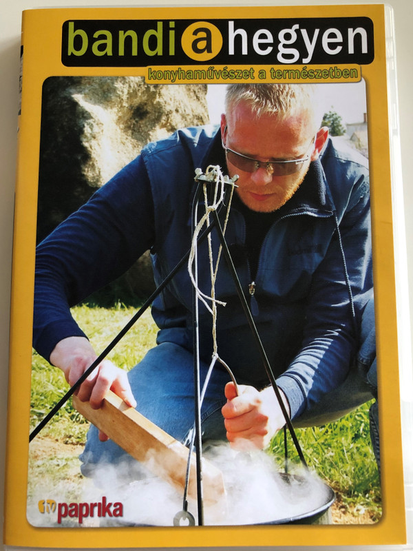 Bandi a hegyen - konyhaművészet a természetben DVD / Cooking in nature with András Rázsi / With Recipes! / Rám szakadék, Mána gerinc, Lázbérc, Szentbékálla, Boldogkővár (5999883047477)