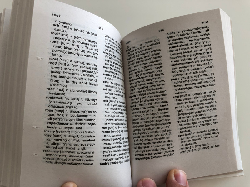 English - Uzbek Dictionary / Inglizcha-O'zbekcha Lug'at / 35000 dan ziyod so'z va iboralar / More thean 35000 words and phrases / Oksford Uslubida / Paperback 2018 (9789943404441)
