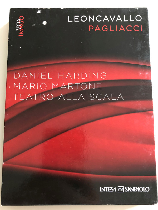 Leoncavallo - Pagliacci DVD + CD 2011 / Directed by Daniel Harding / Mario Martone / Teatro Alla Scala / Pagliacci Senza Confii con Philip Gossett / Pagliacci - Selezione directed by Emenuele Garofalo (5998282108925)