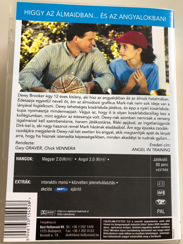 Angel in training DVD 1999 Földreszállt angyal - Apa és Lánya: dream team / Directed by Gary Graver, Chick Vennera / Starring: Laila Dagher, Danielle Pessis, Gary Imhoff, Calvin DeVault (5998133154538)