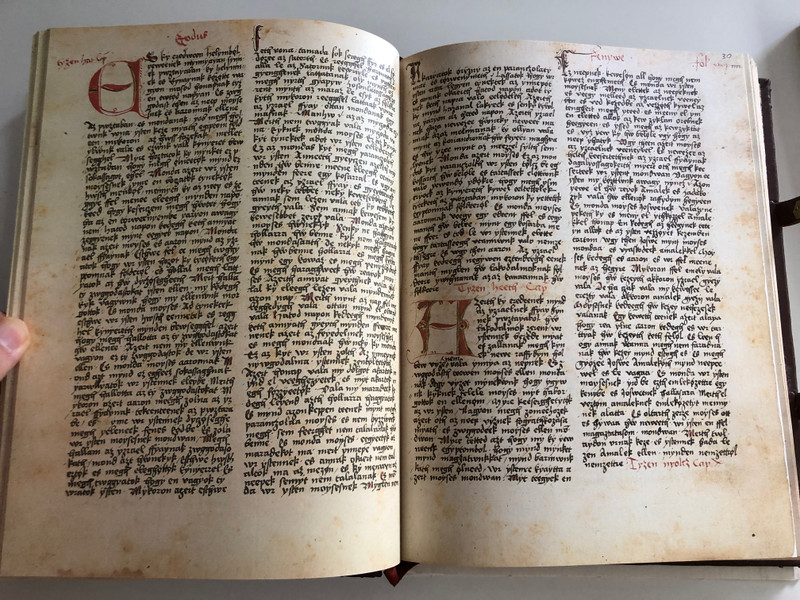 A Jordánszky-kódex 1516-1519 4 Book SET / Hungarian codex Reprint containing Bible translation from the beginning of the 16th century / Transcription of the codex, reading help and essay by Csaba Csapodi / Helikon kiadó (9632076044)