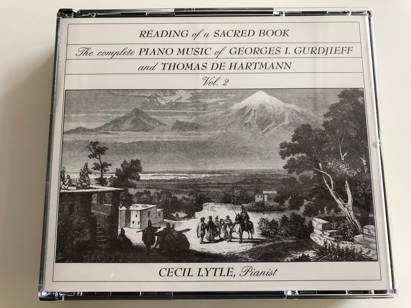 Reading of a Sacred Book / The Complete Piano Music of Georges I. Gurdjieff and Thomas De Hartmann Vol 2 / Cecil Lytle, Pianist / 2x Audio CD 1988 (013711402827)