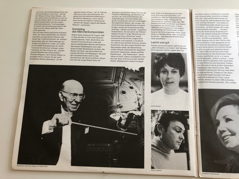 Robert Stolz Zum 90. Geburtstagg / Das Grosse Gala - Konzert Der Weltstars / Anneliese Rothenberger Und Nicolai Gedda / Gottlob Frick / EMI Electrola 2X LP /‎ 1C 062-28 056/57 X