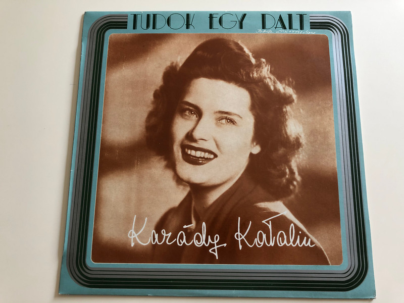 Tudok Egy Dalt - Karády Katalin ‎/ Pátria Zenekar, Durium Zenekar / PEPITA LP / LPX 17738