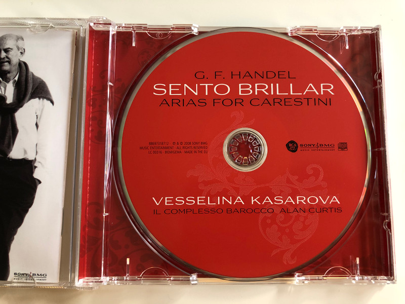 G.F. Handel - Sento Brillar / Arias for Carestini / Vesselina Kasarova / Il Complesso Barocco / Conducted by Alan Curtis / Sony BMG / Audio CD 2008 (886973187128)