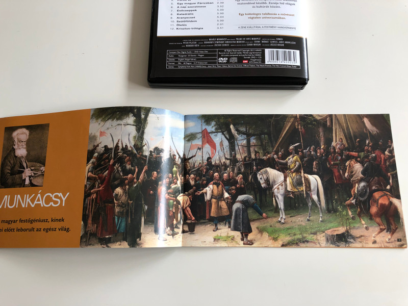 Havasi: Brush & Piano Concert - Musical Tribute to Hungarian Genius Painter Munkácsy Mihály / Exclusive DVD+CD / HUNGARIAN Audio with English Subtitles / Zenei tisztelgés a magyar festőgéniusz előtt (5998618405230.)