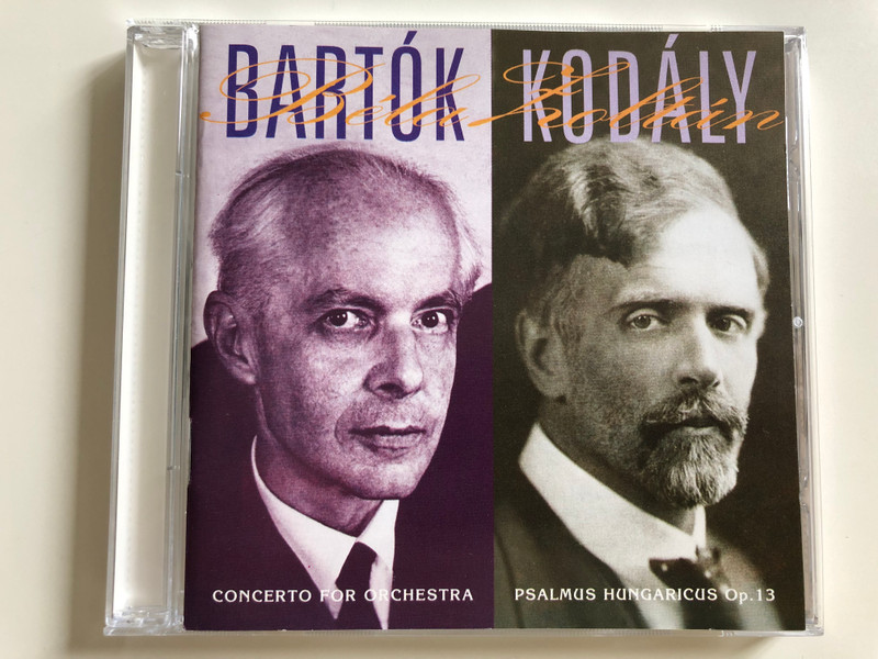Bartók Béla - Concerto for Orchestra - Kodály Zoltán Psalmus Hungaricus Op. 13 / Hungarian Radio and TV Symphonic Orchestra / Cond. Tamás Vásáry / Audio CD (Bartók-KodályCD)