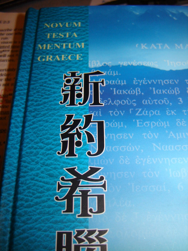 Elementary New Testament Greek for Chinese students / Biblical Greek Textbook...