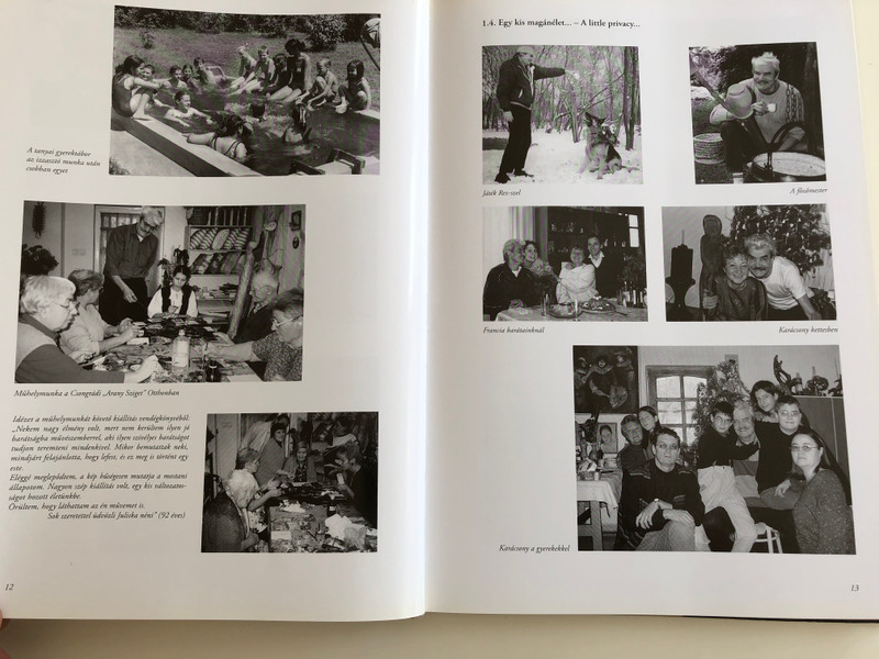 "Testem e Nép, e táj" by Bálványos Huba, Benkő Éva / Dulity Tibor életműve / "My body is these people, this landscape" The life work of Hungarian painter, Tibor Dulity / Essay book / With English, French, German and Serbian summary / Kreatív Dekor Kft. / Hardcover 2006 (9630601435)