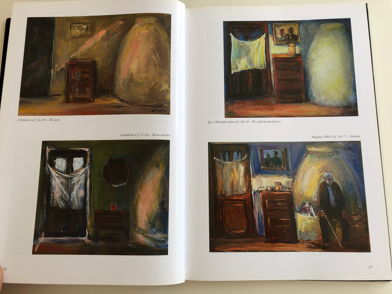 "Testem e Nép, e táj" by Bálványos Huba, Benkő Éva / Dulity Tibor életműve / "My body is these people, this landscape" The life work of Hungarian painter, Tibor Dulity / Essay book / With English, French, German and Serbian summary / Kreatív Dekor Kft. / Hardcover 2006 (9630601435)
