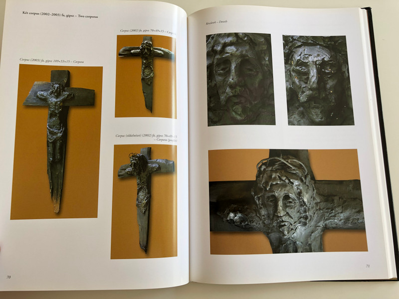 "Testem e Nép, e táj" by Bálványos Huba, Benkő Éva / Dulity Tibor életműve / "My body is these people, this landscape" The life work of Hungarian painter, Tibor Dulity / Essay book / With English, French, German and Serbian summary / Kreatív Dekor Kft. / Hardcover 2006 (9630601435)