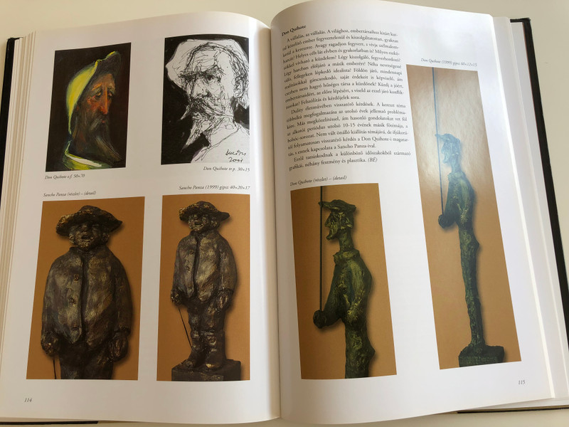 "Testem e Nép, e táj" by Bálványos Huba, Benkő Éva / Dulity Tibor életműve / "My body is these people, this landscape" The life work of Hungarian painter, Tibor Dulity / Essay book / With English, French, German and Serbian summary / Kreatív Dekor Kft. / Hardcover 2006 (9630601435)