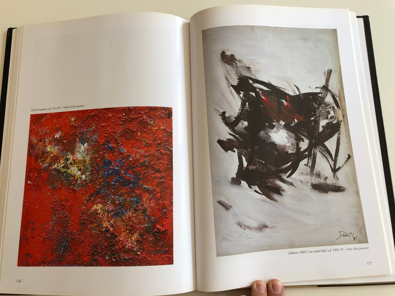"Testem e Nép, e táj" by Bálványos Huba, Benkő Éva / Dulity Tibor életműve / "My body is these people, this landscape" The life work of Hungarian painter, Tibor Dulity / Essay book / With English, French, German and Serbian summary / Kreatív Dekor Kft. / Hardcover 2006 (9630601435)