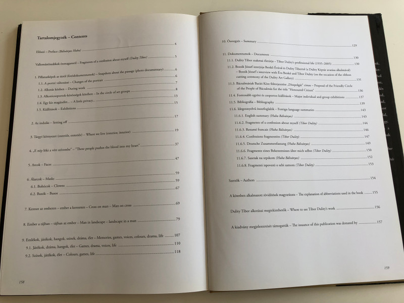 "Testem e Nép, e táj" by Bálványos Huba, Benkő Éva / Dulity Tibor életműve / "My body is these people, this landscape" The life work of Hungarian painter, Tibor Dulity / Essay book / With English, French, German and Serbian summary / Kreatív Dekor Kft. / Hardcover 2006 (9630601435)