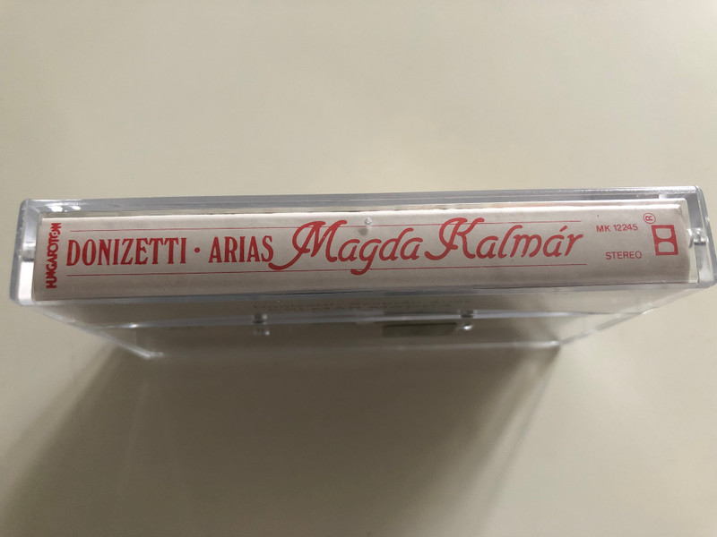Donizetti - Soprano Arias / Hungarian State Opera i Orchestra / Conducted: Tamas Pal / Magda Kalmár / HUNGAROTON CASSETTE STEREO / MK 12245