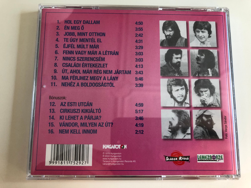 Apostol - A létrán / A Magyar Popsztori / Hungarian Pop Band / Audio CD 2004 / Hungaroton HCD 17529 (5991811752927)