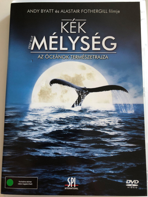 Deep Blue DVD 2003 Kék Mélység / Az Óceánok Természetrajza / Directed by Andy Blatt, Alastair Fothergill / Based on TV Series "The Blue Planet" (5999544155442)