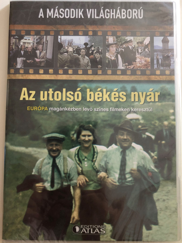 Az utolsó békés nyár DVD 2012 The last peaceful summer / Directed by Karl Höffkes /Europe in 1938 / Pre- WWII archive footage from private collections / Európa a Második Világháború előtt (BH530101)