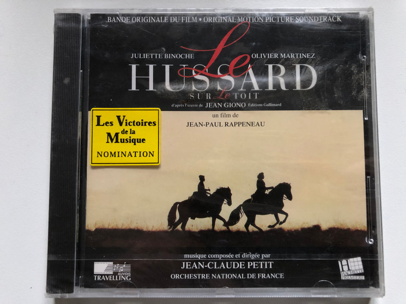 Le Hussard Sur le toit (The Horseman on the Roof) Original Motion Picture Soundtrack / Juilette Binoche, Olivier Martinez / Music composed and conducted by Jean-Claude Petit / French National Orchestra / Audio CD 1995 / K 1016