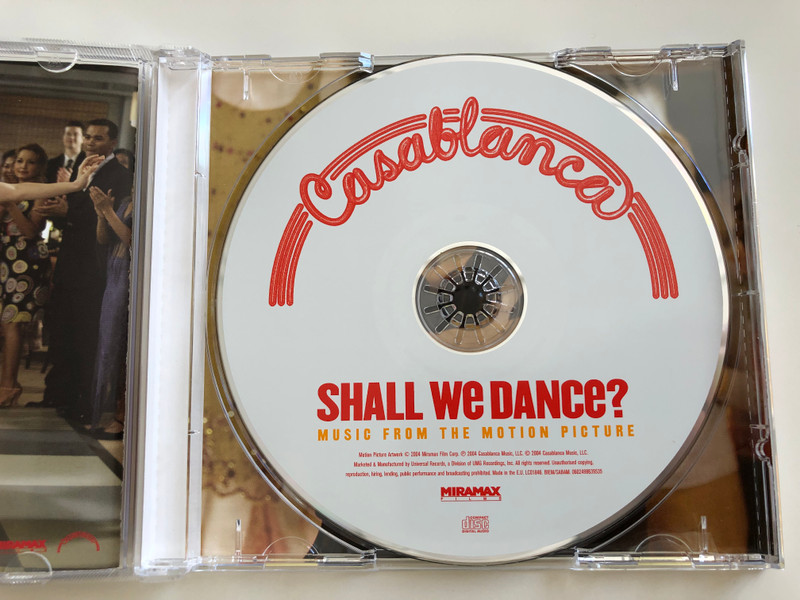Shall we Dance? - Music from the Motion Picture / Audio CD 2004 / Soundtrack produced by Randy Spendlove (602498639535)