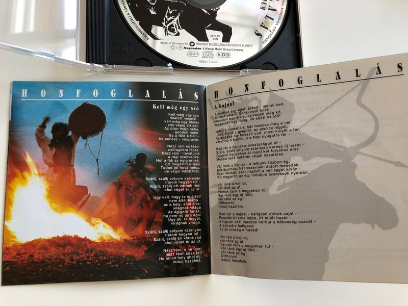 Honfoglalás - The Conquest / Original Soundtrack / Filmzene / Árpád vezér - Franco Nero / Audio CD 1996 / Magneoton (706301712122)