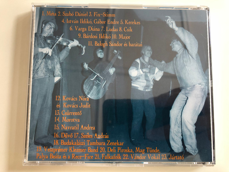 Táncháztalálkozó 2000 / 19th Hungarian Dance-House Festival / Magyar Művelődési Intézet ‎Audio CD / MMICD007