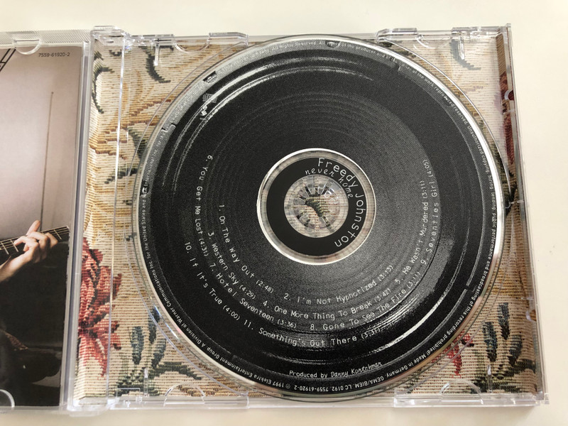 Freedy Johnston - never home / Audio CD 1997 / Warner music EW 851 (075596192026)