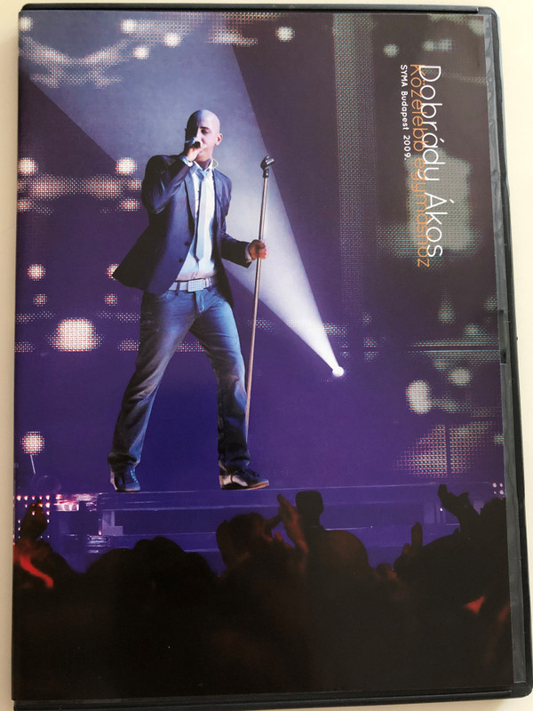 Dobrády Ákos - Közelebb egymáshoz DVD 2010 / Directed by Veres Zsolt / 2009 Live Concert Recording / SMR 2010 / MusicDome (5999884543022)