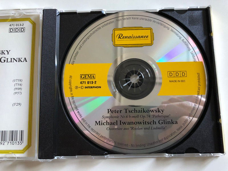 Renaissance / Peter Tschaikowsky - Symphonie Nr.6 Pathetique / GEMA Audio CD / 471 013-2