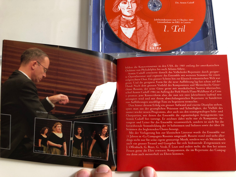 Il Giubileo - 25 onns - La Compagnia Rossini / Dir. Armin Caduff / SUISA Audio 2X CD