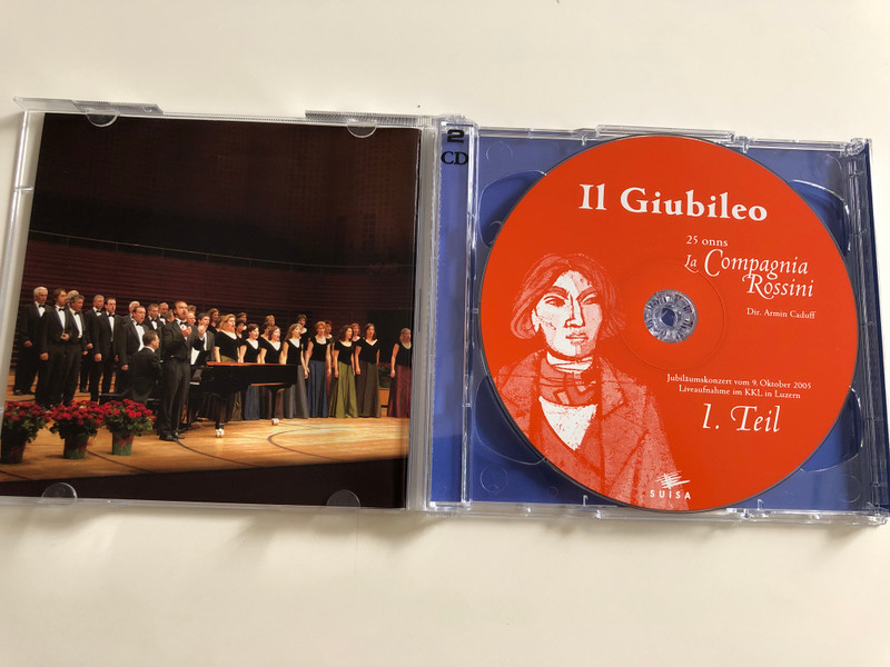 Il Giubileo - 25 onns - La Compagnia Rossini / Dir. Armin Caduff / SUISA Audio 2X CD