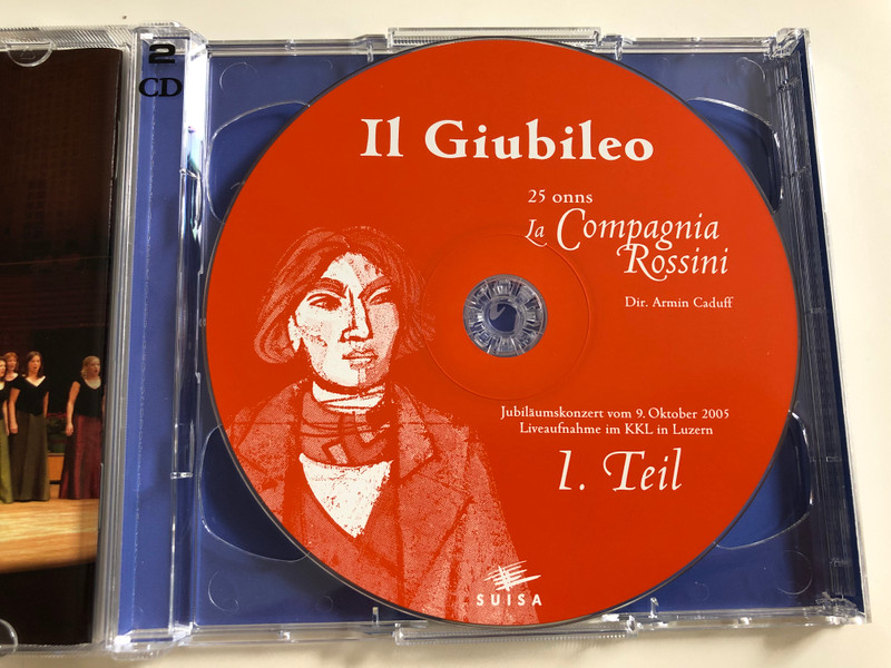 Il Giubileo - 25 onns - La Compagnia Rossini / Dir. Armin Caduff / SUISA Audio 2X CD
